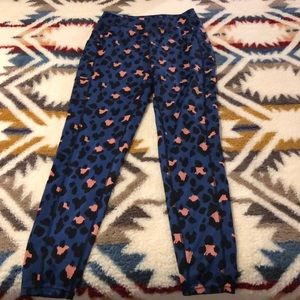 Leopard workout pants